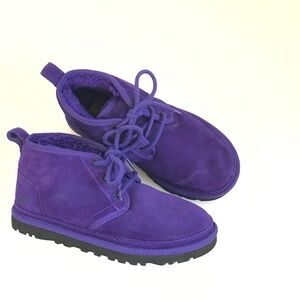 UGG Neumel Chukka Boots Purple Women's Size 6